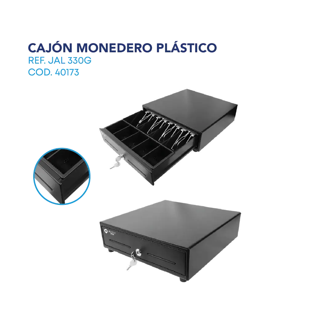 [DROXI-0053] Cajón Monedero Plástico