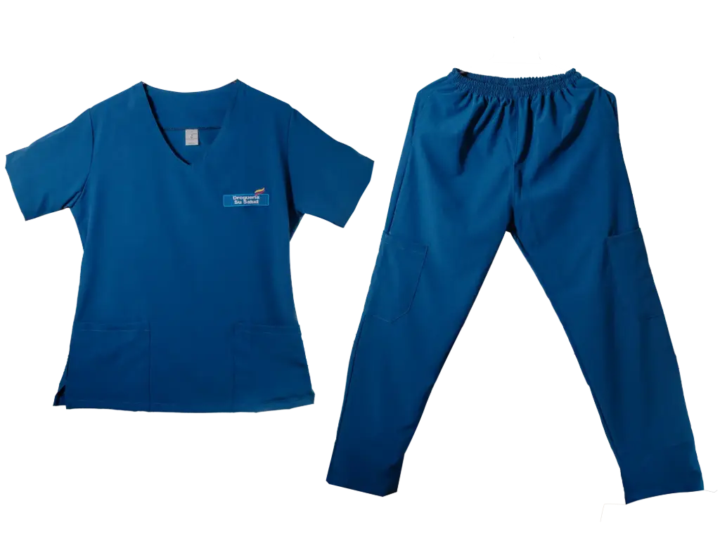 Traje Antifluido (S, Dama, Azul Celeste)